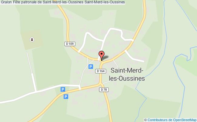 plan Fête Du Village Saint-Merd-les-Oussines