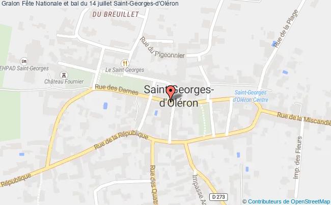plan Fête Nationale Et Bal Du 14 Juillet Saint-Georges-d'Oléron