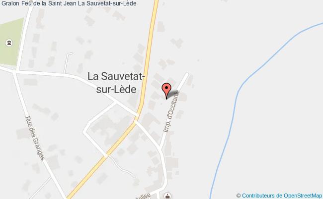 plan Feu De La Saint Jean La Sauvetat-sur-Lède
