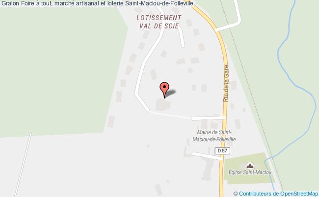 plan Foire à Tout, Marché Artisanal Et Loterie Saint-Maclou-de-Folleville