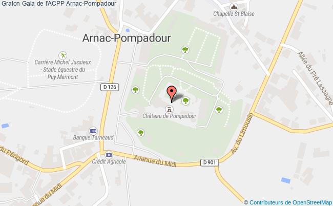 plan Gala De L'acpp Arnac-Pompadour
