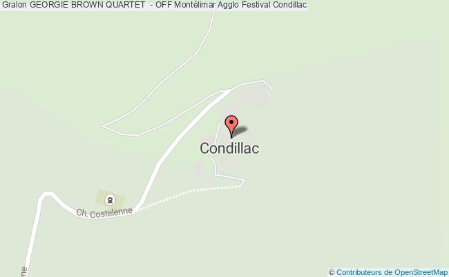 plan Georgie Brown Quartet  - Off Montélimar Agglo Festival Condillac