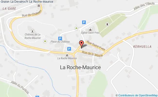 plan La Devalroc'h La Roche-Maurice