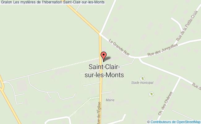 plan Les Mystères De L’hibernation Saint-Clair-sur-les-Monts
