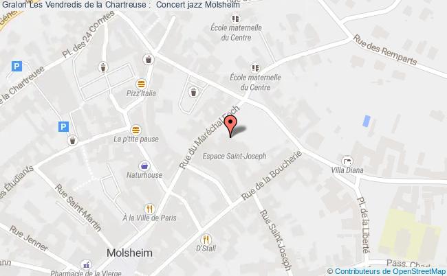 plan Les Vendredis De La Chartreuse :  Concert Jazz Molsheim