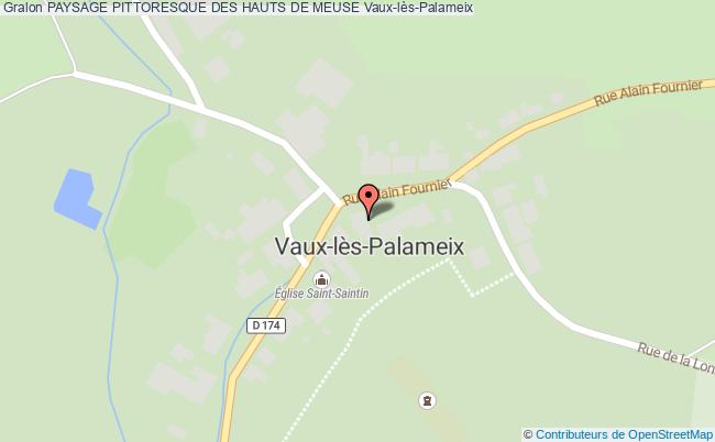 plan Paysage Pittoresque Des Hauts De Meuse Vaux-lès-Palameix