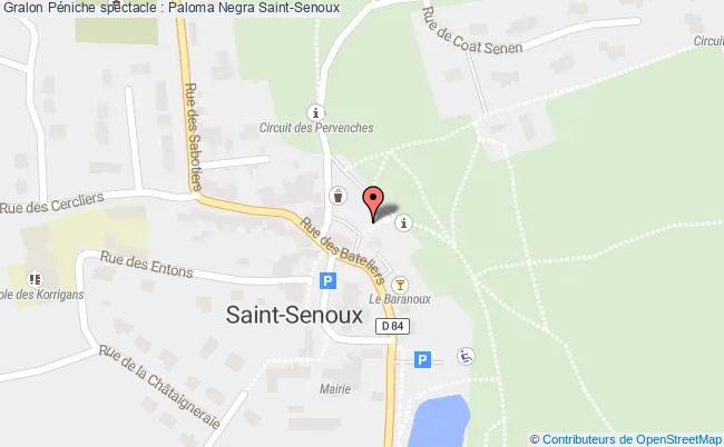 plan Péniche Spectacle : Paloma Negra Saint-Senoux