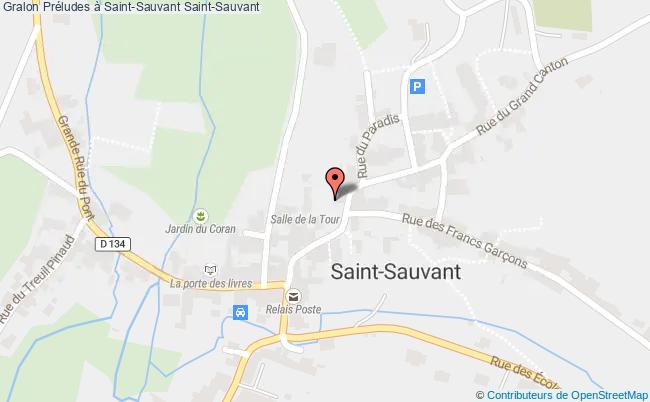 plan Préludes à Saint-sauvant Saint-Sauvant