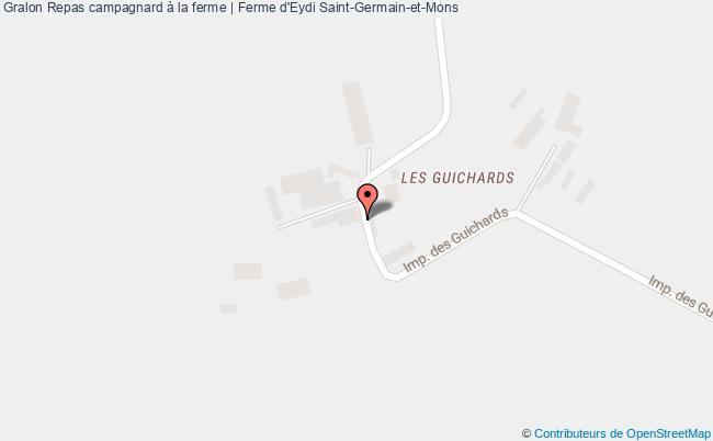 plan Repas Campagnard à La Ferme | Ferme D'eydi Saint-Germain-et-Mons