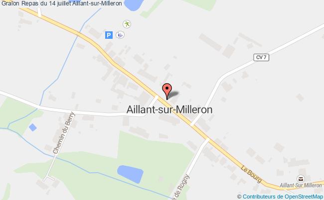 plan Repas Du 14 Juillet Aillant-sur-Milleron