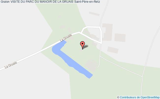 plan Visite Du Parc Du Manoir De La Gruais Saint-Père-en-Retz