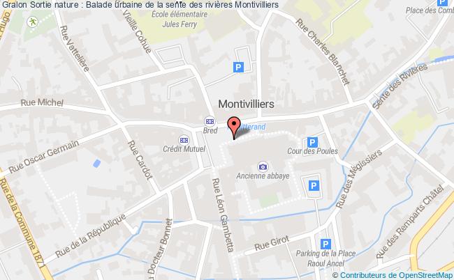 plan Visite Guidée : Montivilliers, Un Jardin Au Fil De L'eau Montivilliers