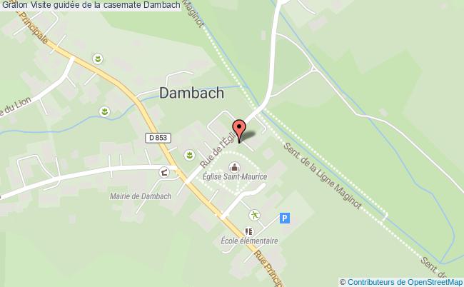 plan Visite Guidée De La Casemate Dambach