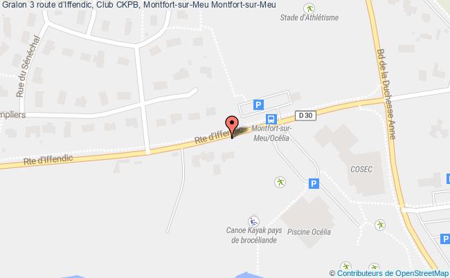 plan 3 route d’Iffendic, Club CKPB, Montfort-sur-Meu 