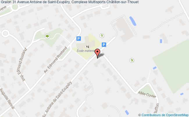 plan 31 Avenue Antoine de Saint-Exupéry, Complexe Multisports 