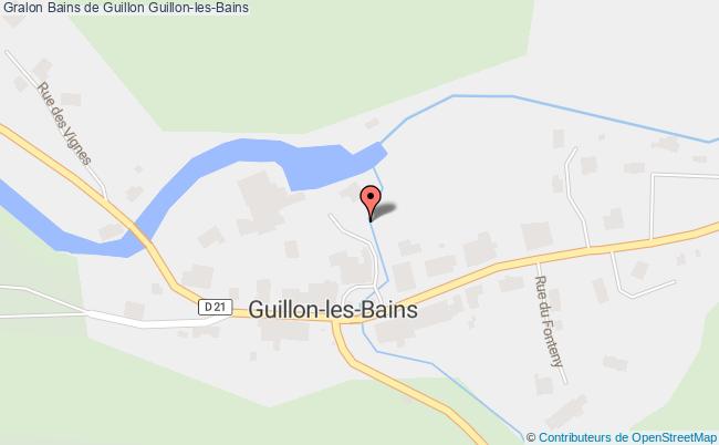 plan Bains de Guillon 