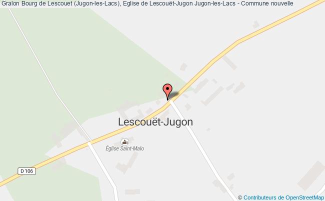 plan Bourg de Lescouet (Jugon-les-Lacs), Eglise de Lescouët-Jugon 