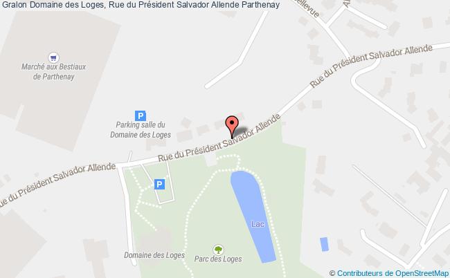plan Domaine des Loges, Rue du Président Salvador Allende 