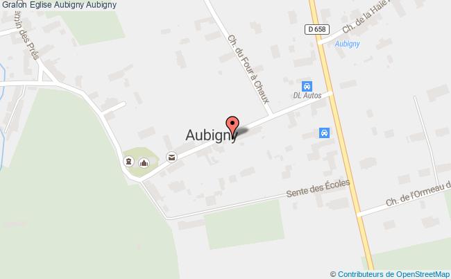 plan Eglise Aubigny 
