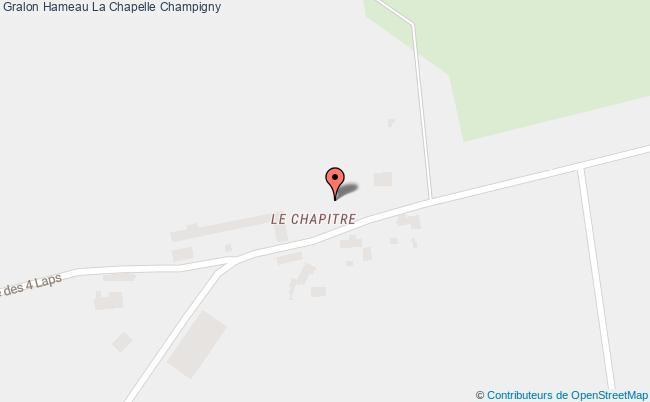 plan Hameau La Chapelle 
