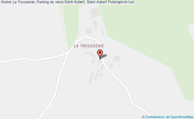 plan La Trousserie, Parking du vieux Saint-Aubert, Saint-Aubert 