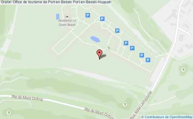 plan Office de tourisme de Port-en-Bessin 