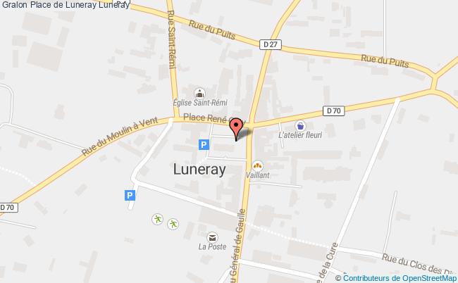 plan Place de Luneray 