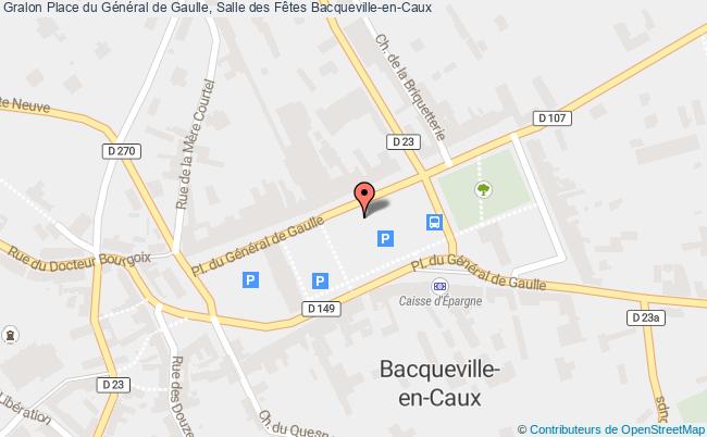 plan Place du Général de Gaulle, Salle des Fêtes 