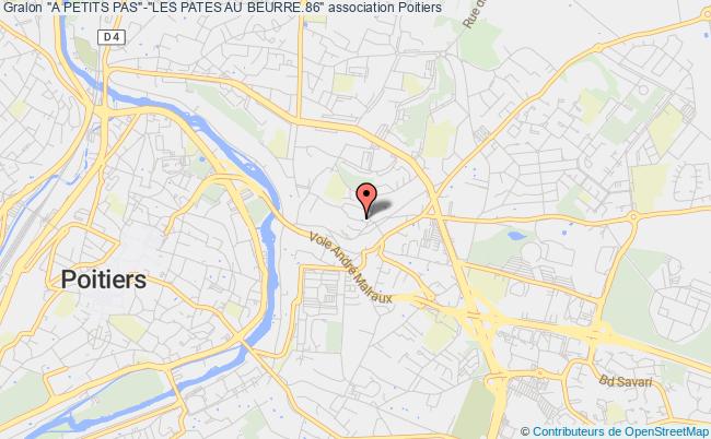 plan association "a Petits Pas"-"les Pates Au Beurre.86" Poitiers