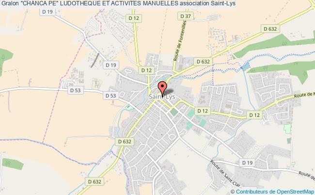 plan association "chanca Pe" Ludotheque Et Activites Manuelles Saint-Lys