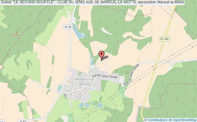 plan association "le Second Souffle" , Club Du 3eme Age De Mareuil-la-motte Mareuil-la-Motte