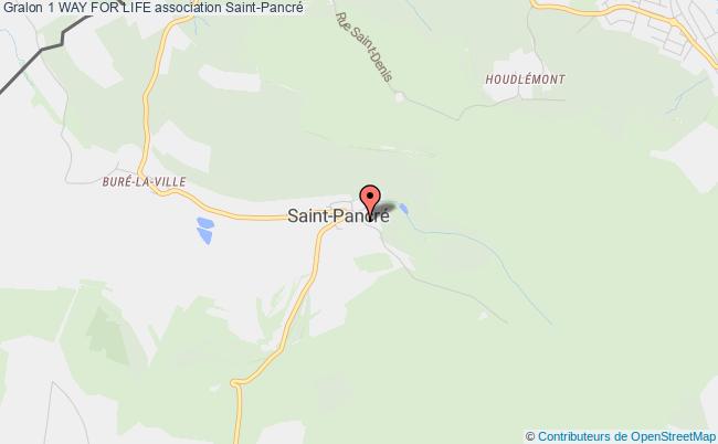 plan association 1 Way For Life Saint-Pancré