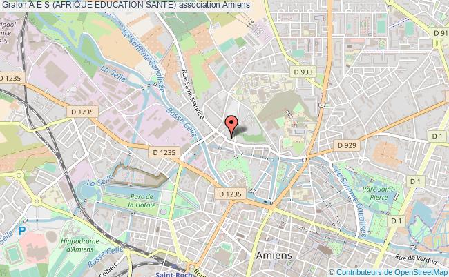 plan association A E S (afrique Education Sante) Amiens