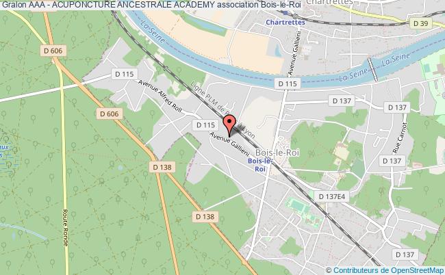 plan association Aaa - Acuponcture Ancestrale Academy Bois-le-Roi