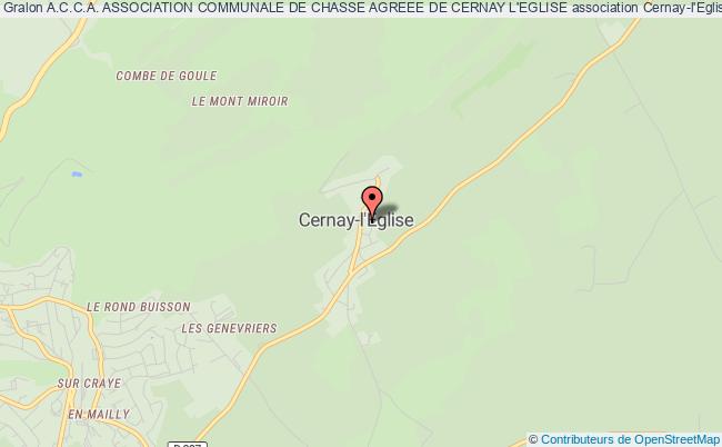 A.C.C.A. ASSOCIATION COMMUNALE DE CHASSE AGREEE DE CERNAY L'EGLISE