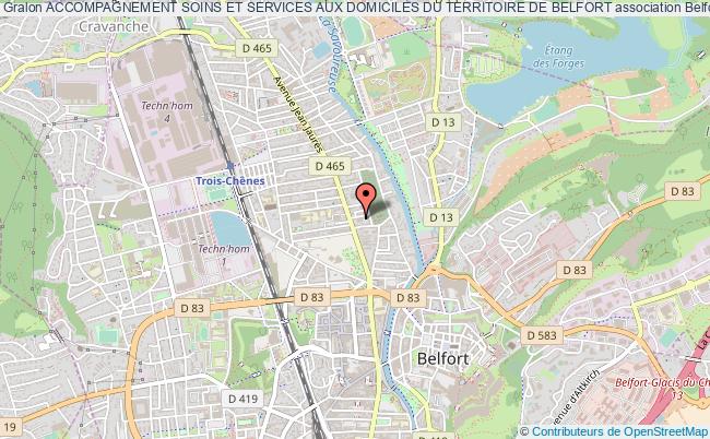 plan association Accompagnement Soins Et Services Aux Domiciles Du Territoire De Belfort Belfort
