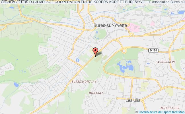 plan association Acteurs Du Jumelage Cooperation Entre Korera-kore Et Bures/yvette Bures-sur-Yvette