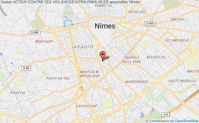 plan association Action Contre Les Violences Intra-familiales Nîmes