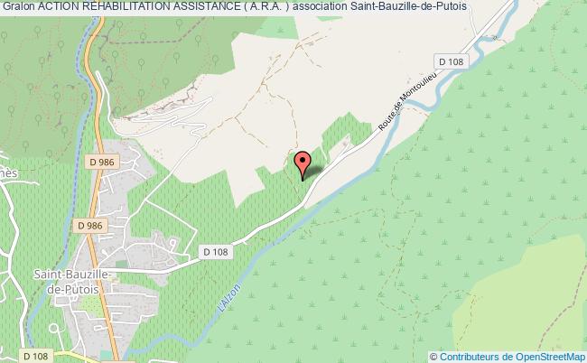 plan association Action Rehabilitation Assistance ( A.r.a. ) Saint-Bauzille-de-Putois