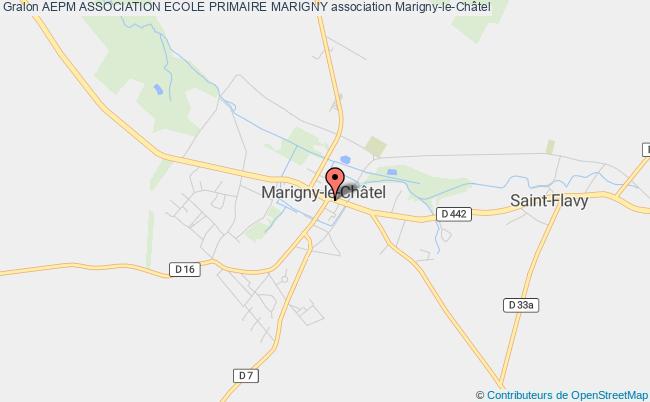 plan association Aepm Association Ecole Primaire Marigny Marigny-le-Châtel