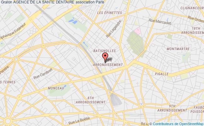 plan association Agence De La Sante Dentaire Paris