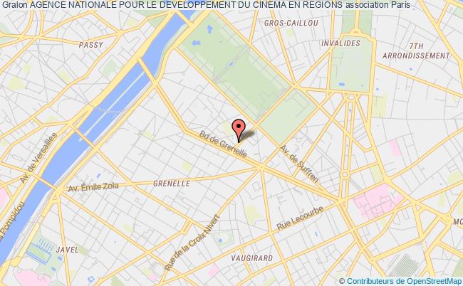 plan association Agence Nationale Pour Le Developpement Du Cinema En Regions Paris