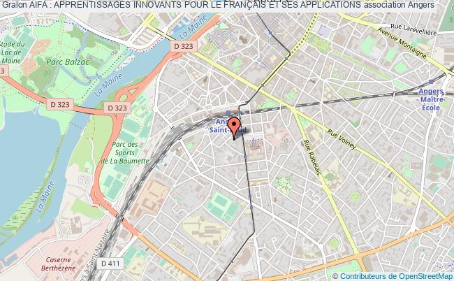 plan association Aifa : Apprentissages Innovants Pour Le FranÇais Et Ses Applications Angers