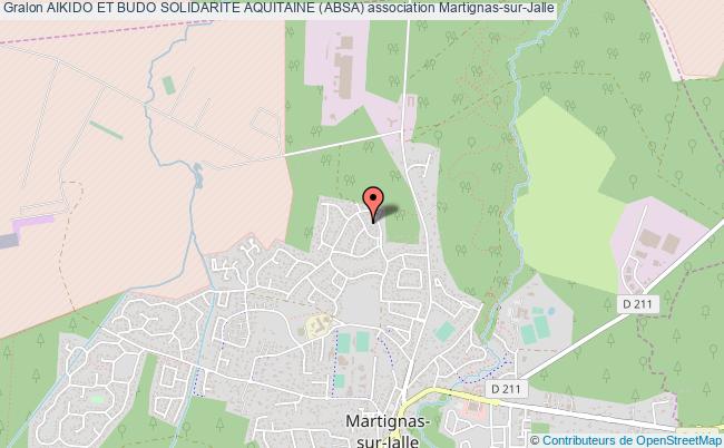 plan association Aikido Et Budo Solidarite Aquitaine (absa) Martignas-sur-Jalle