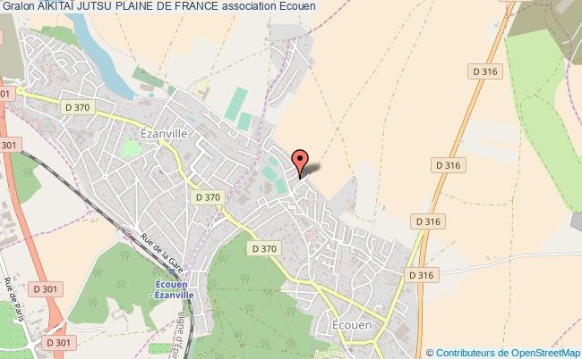 plan association AÏkitaÏ Jutsu Plaine De France Écouen
