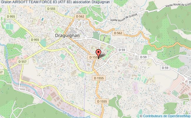 plan association Airsoft Team Force 83 (atf 83) Draguignan