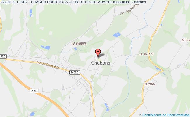 ALTI-REV : CHACUN POUR TOUS CLUB DE SPORT ADAPTE