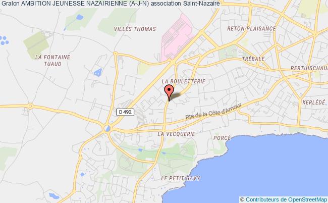 plan association Ambition Jeunesse Nazairienne (a-j-n) Saint-Nazaire