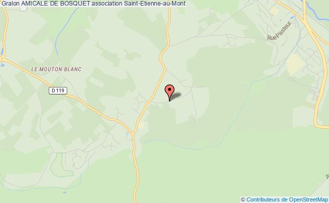 plan association Amicale De Bosquet Saint-Étienne-au-Mont