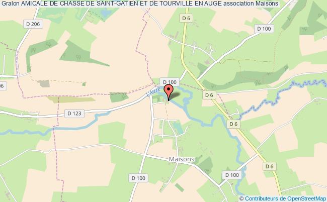 plan association Amicale De Chasse De Saint-gatien Et De Tourville En Auge Maisons